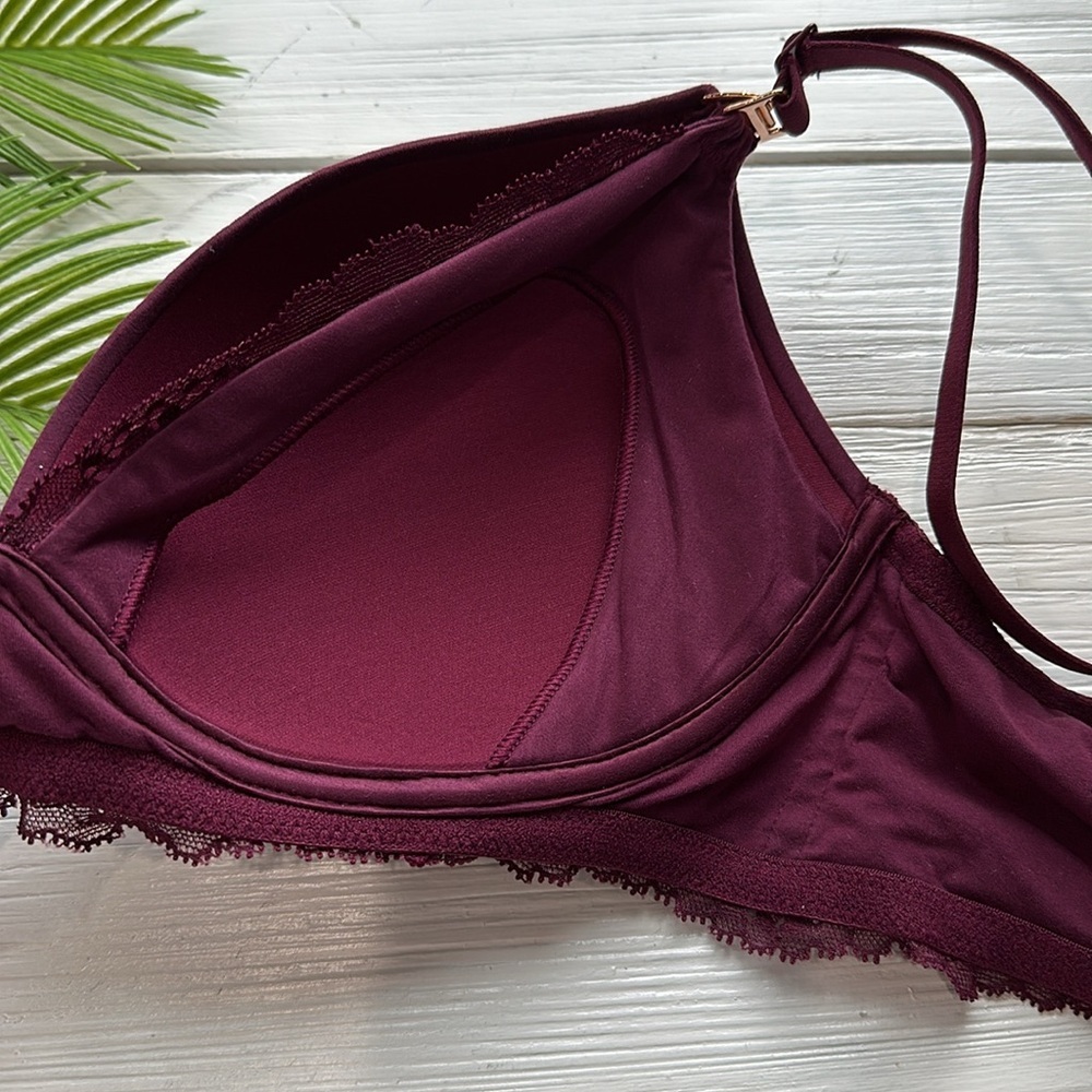 NWT Victorias Secret Body by Victoria Lace Wing Wireless Nrsing Bra Kir sz 32DDD - Picture 8 of 9